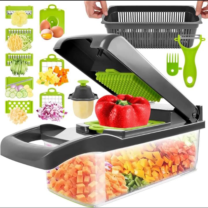 16-in-1 multifunction vegetable cutter