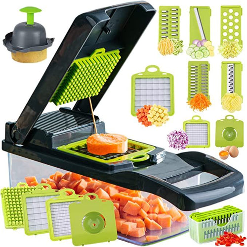 multi-function mandoline slicer kitchen gadget for fruits and vegetables