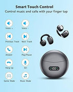 
Denx DX352 Secure Fit Wireless Earphones with Digital Battery Display