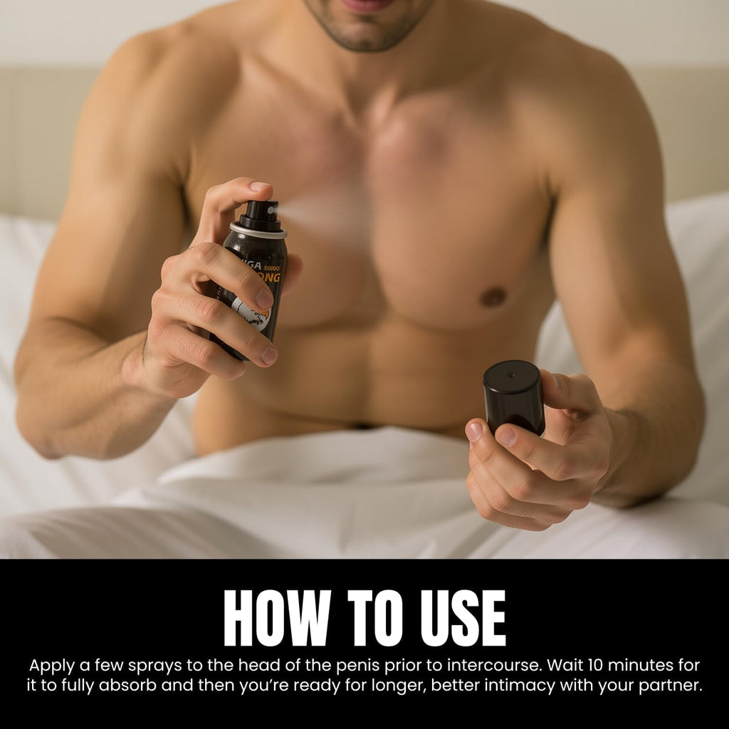Viga 50000 Strong Delay Spray for Men – 45ml | Long Lasting Performance Spray | Premature Ejaculation Support | Up to 150+ Sprays