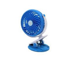 Compact mini fan with 18650 battery and rotation feature