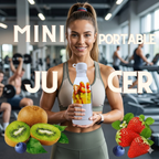 Electric mini blender 500ml with USB charging for healthy drinks anywhere