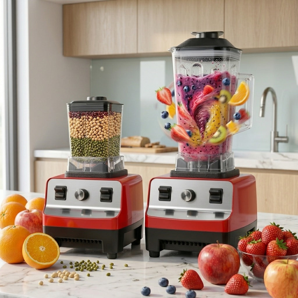 Multifunction blender and grinder machine for smoothies, coffee, and spices
