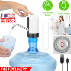 Smart water dispenser pump for 5 gallon water bottles