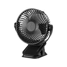 Portable Rechargeable Clip Desk Fan 3 Speed – Vertical Mini Cooling Fan with Strong Grip for Home, Office & Outdoor Use (USB Powered, Compact Design)